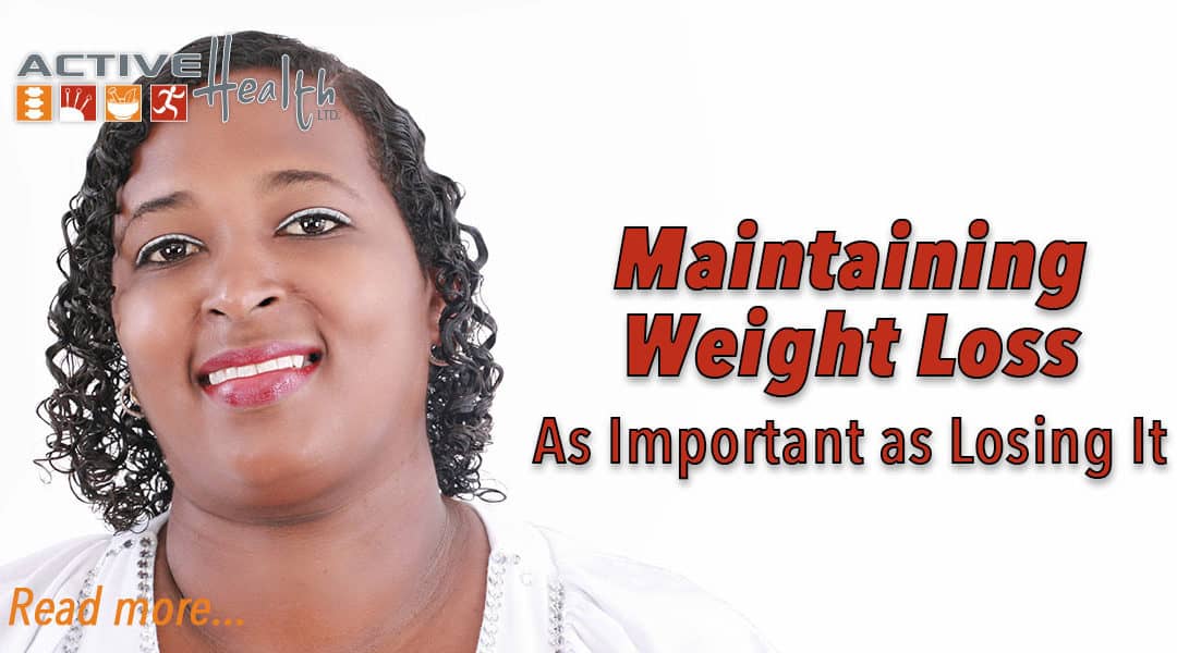 Maintaining Weight Loss as Important as Losing