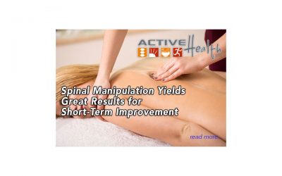 Spinal Manipulation Yields Great Results for Short-Term Improvement