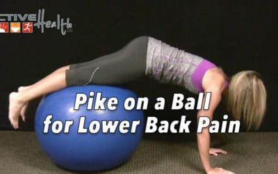 Exercise of the Month – (Pike on a Ball)