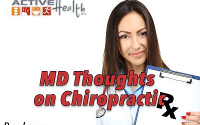 MD Thoughts on Chiropractic