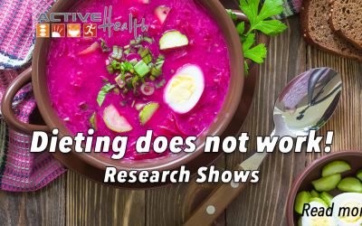 Research Shows: Dieting does not work!