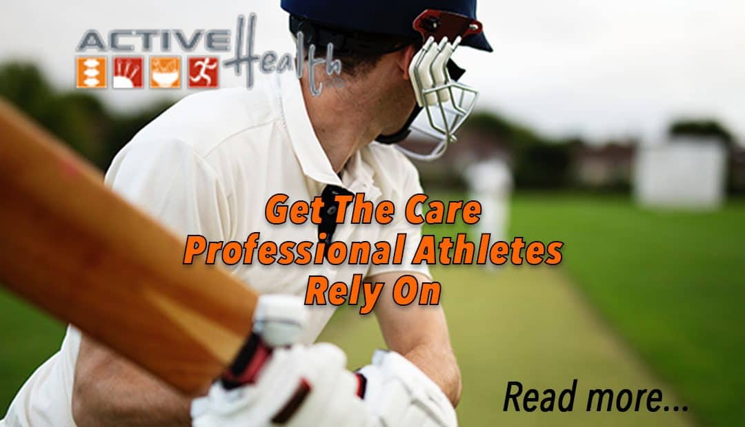 Get The Care Professional Athletes Rely On