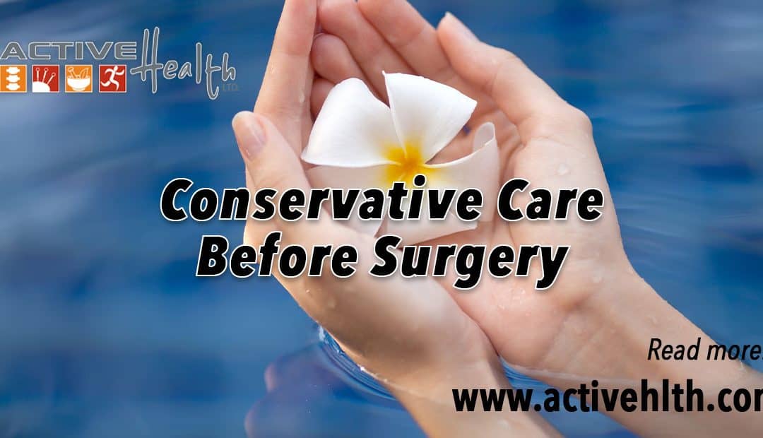 Avoiding Back Surgery with Conservative Care