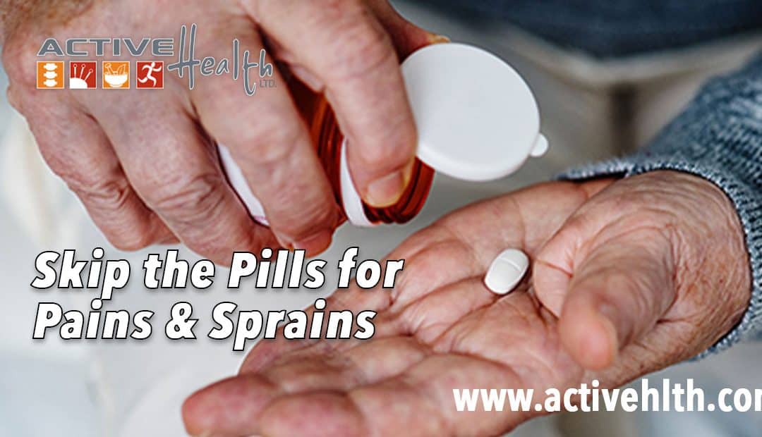 Skip the Pills for Sprains and Strains