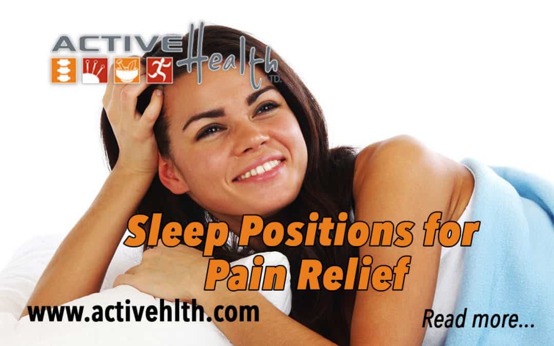 Find a Sleep Position for Neck Pain and Other Painful Conditions