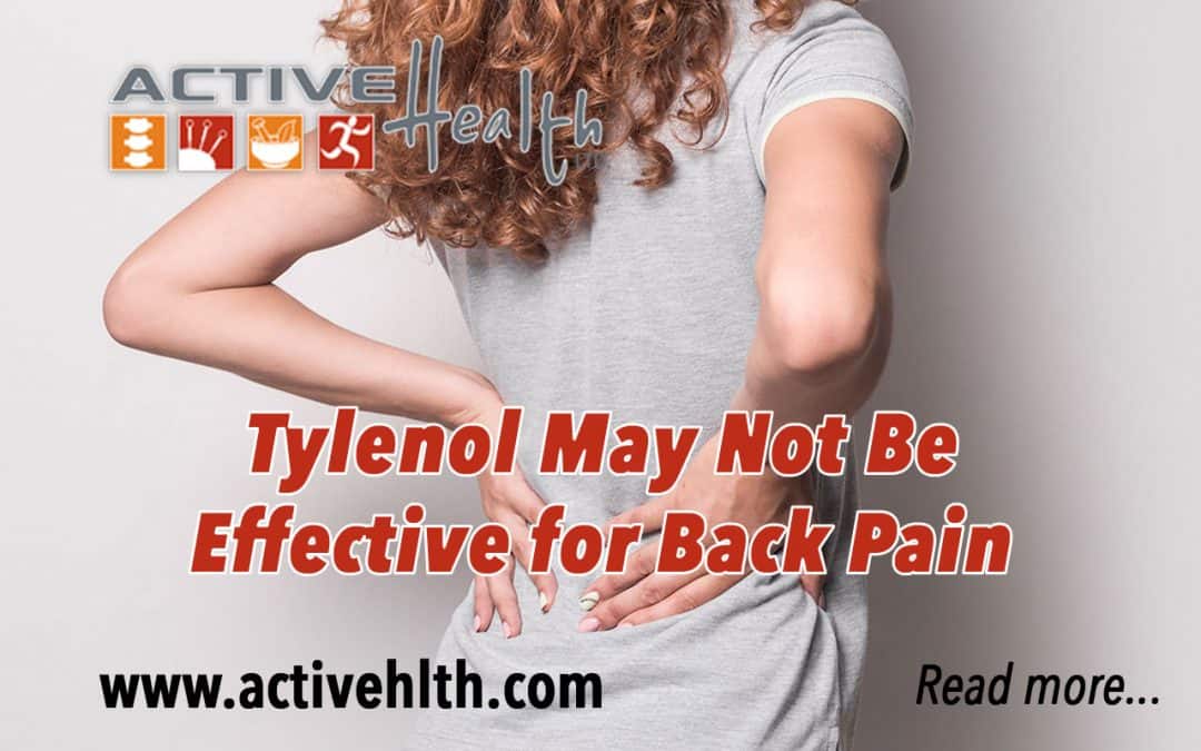 Tylenol May Not Be Effective for Lower Back Pain
