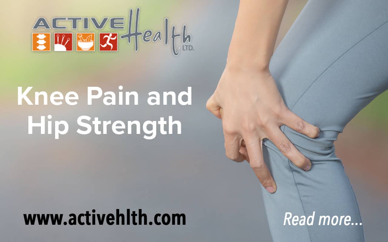 knee pain hip strength