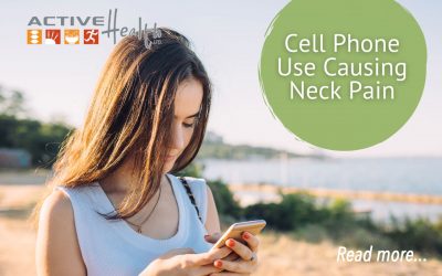 Don’t Let Your Cell Phone Cause You Neck Pain