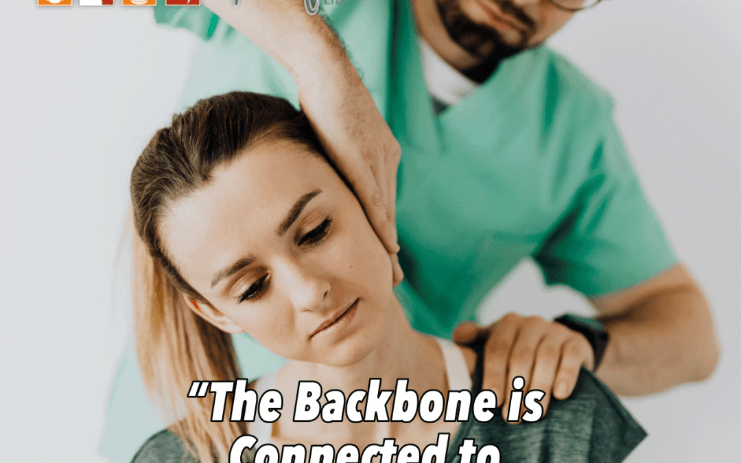 “The Backbone is Connected to the Neck Bone…”