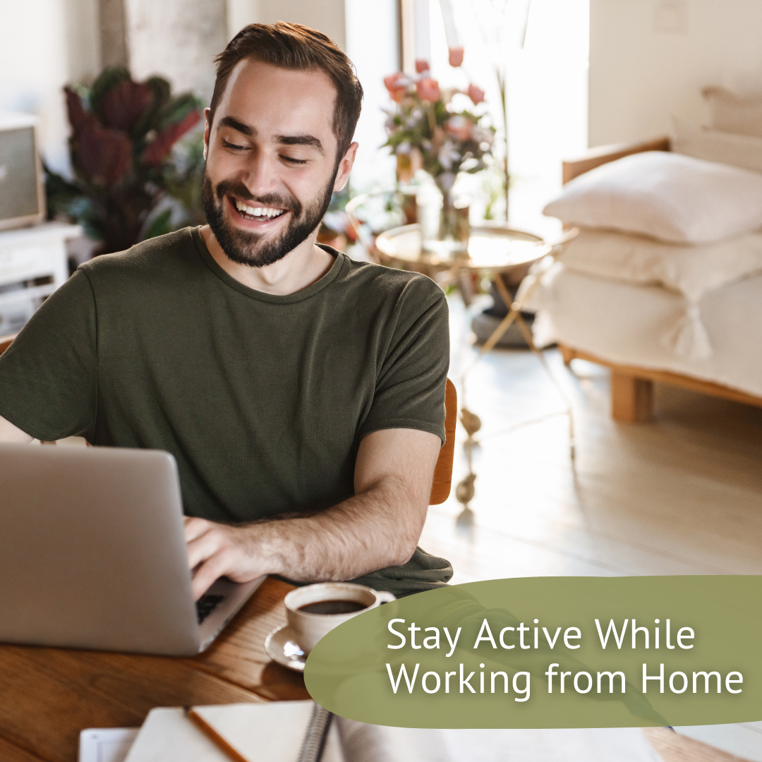 stay active working from home