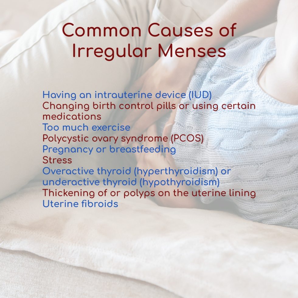 Causes of Irregular Menses - Chiropractor - Park Ridge, IL - Active Health