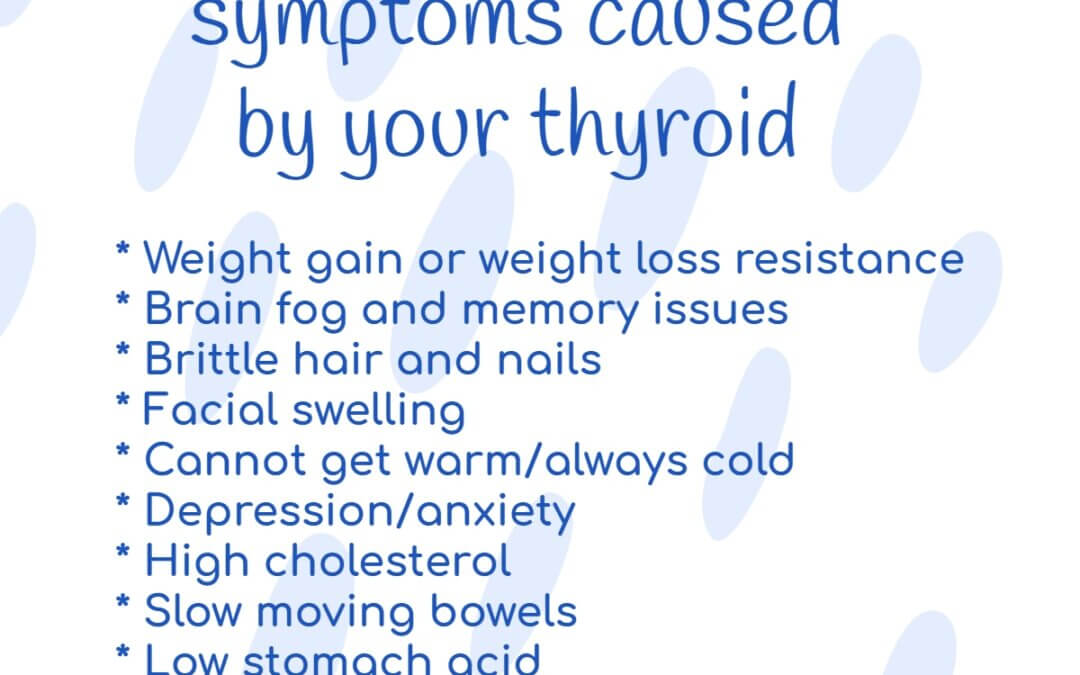 Signs or Symptoms of a Thyroid Imbalance